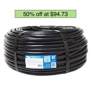 EXCEL SERIES  500’, .600” ID X .700" OD PC DRIPLINE WITH 18" SPACING, .95 GPH, BLACK